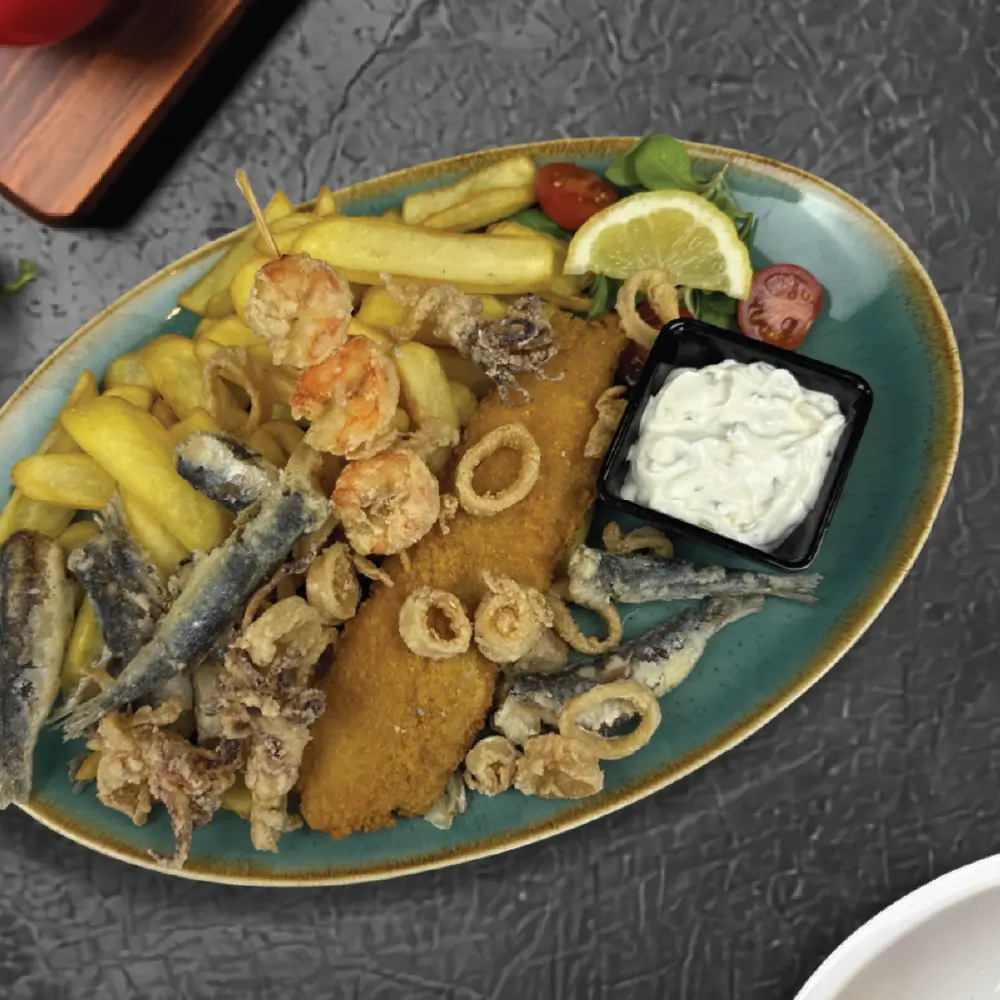 Fritto misto s prilogom