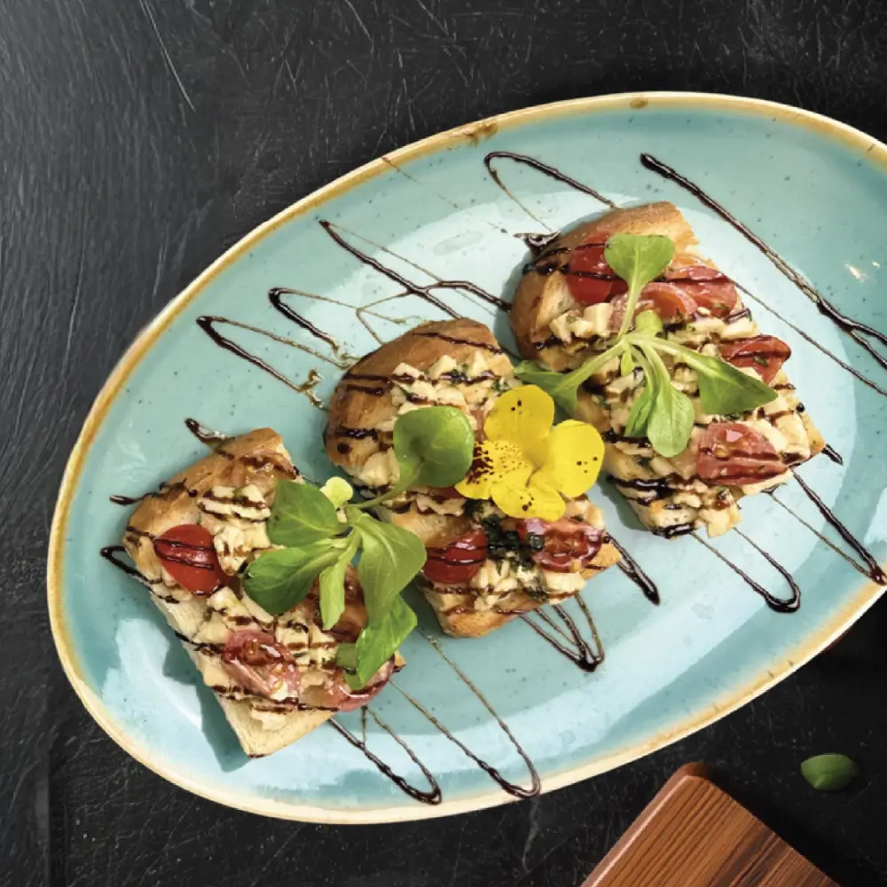 Bruschetta mozzarella